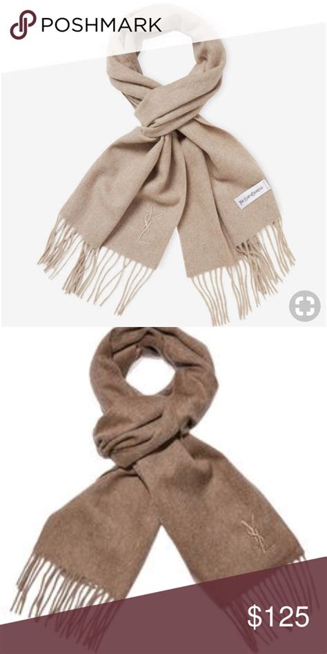 ysl winter scarf|YSL scarf cashmere.